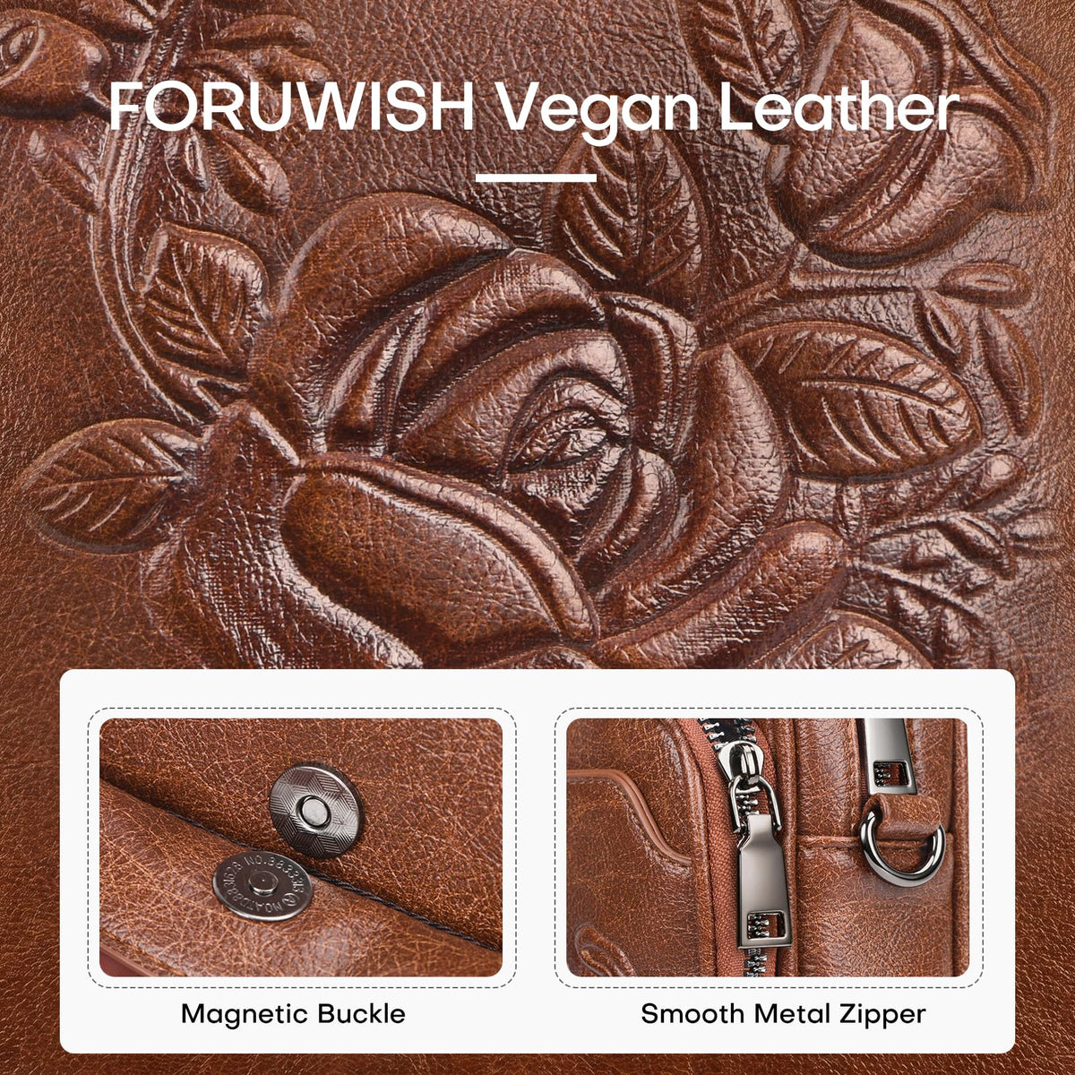 Small RFID Leather Crossbody Bag X498613