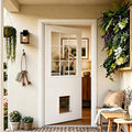 36" x 80" Front Door Slab with Prehung Door Jamb T878