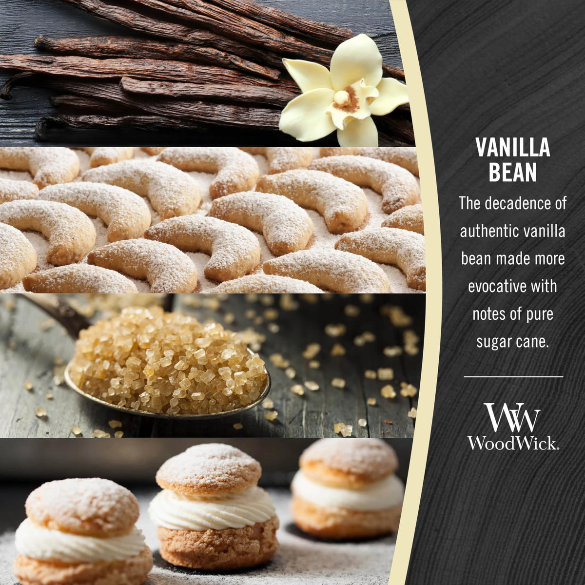 Vanilla Bean Scented Candle 9.7oz P628